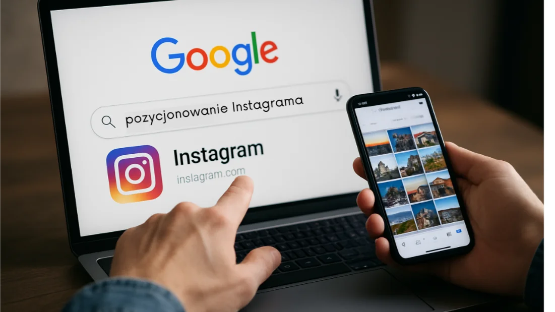 pozycjonowanie instagrama w google