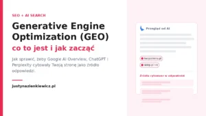 Generative Engine Optimization (GEO) – co to jest i jak zacząć